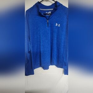 Under Armour Royal Blue Half-Zip Top